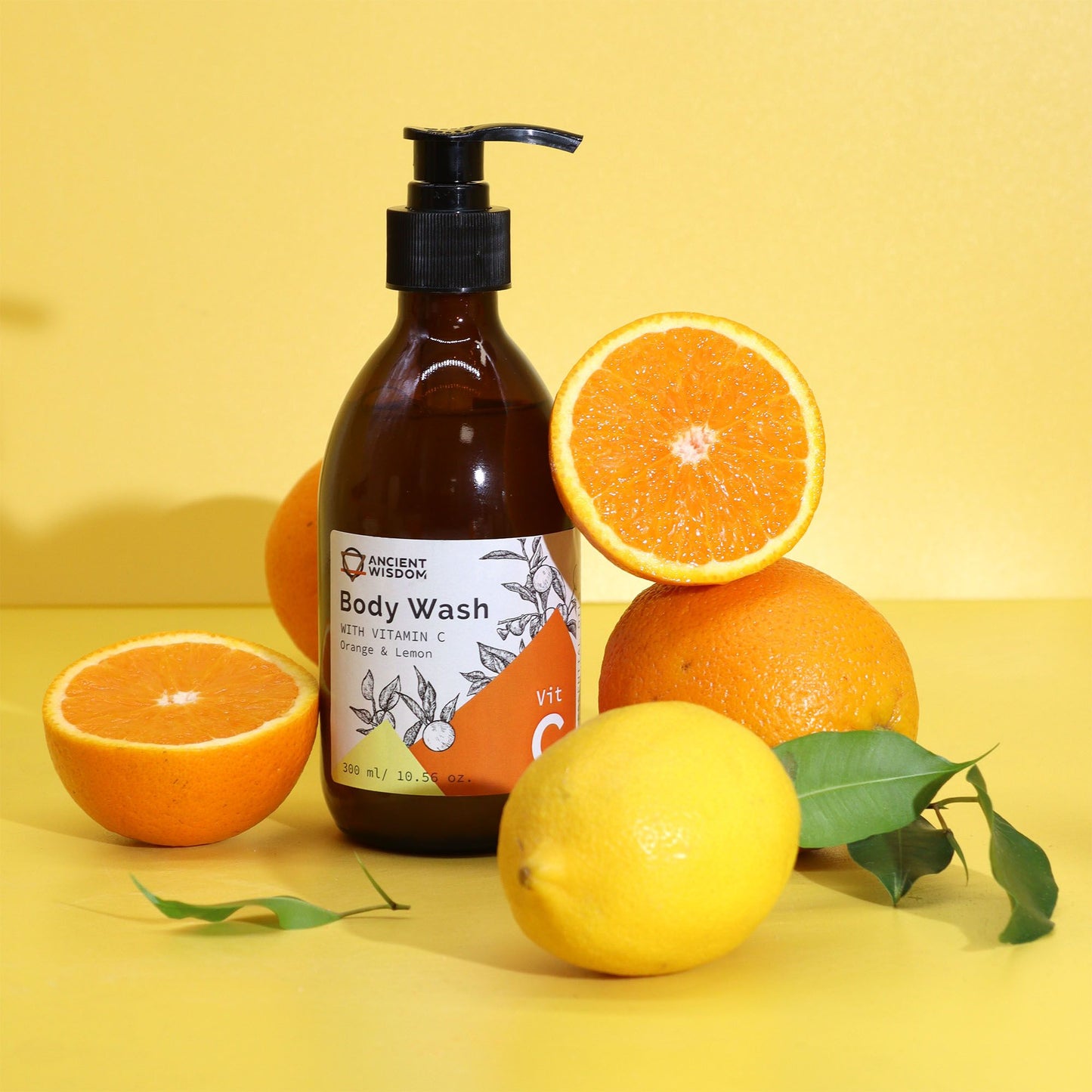 Orange & Lemon Aromatherapy Body Wash - Vitamin C Nourish