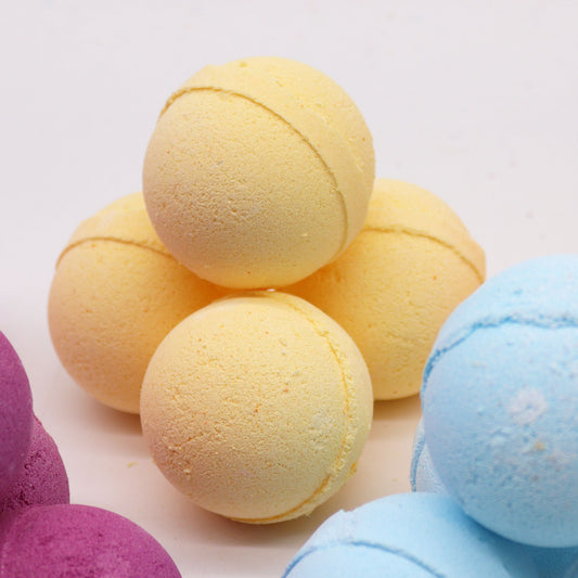 Essential Oil Bath Bomb - Chamomile & Grapefruit - Single