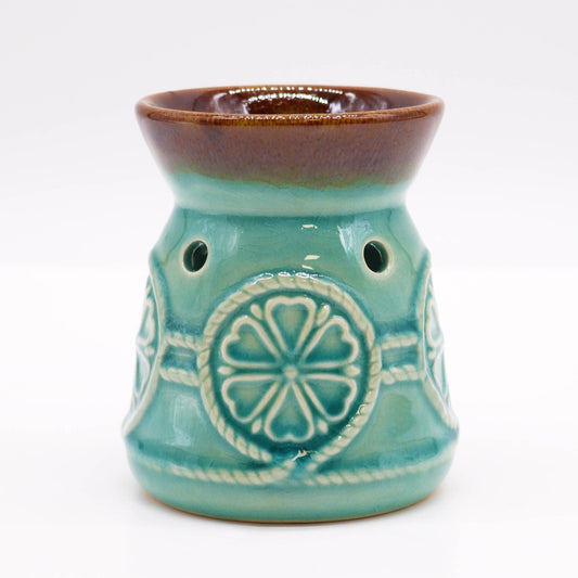 Classic Spa Burner (Turquoise) - Ceramic Wax & Oil Warmer