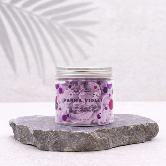 Parma Violet Luxury Whipped Soap 120g