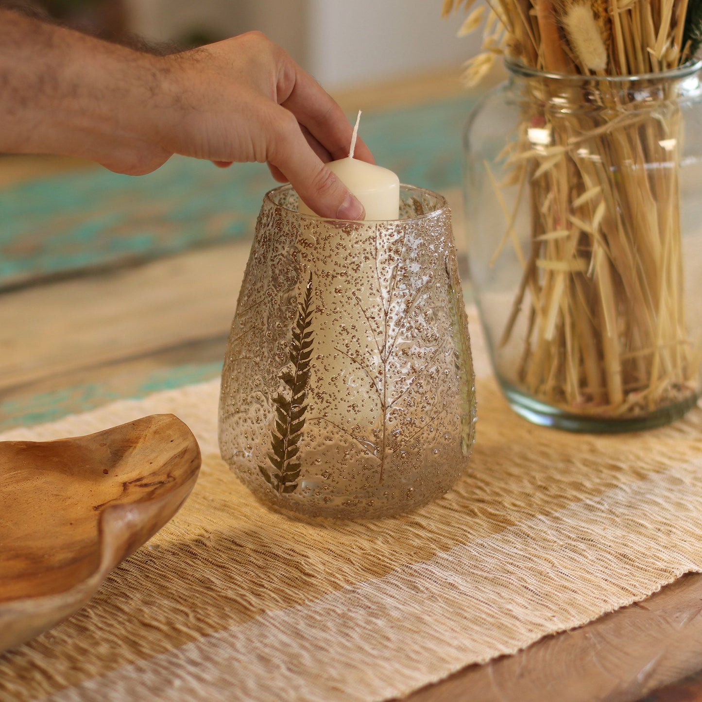 Large Bowl Candle Holder - Pino