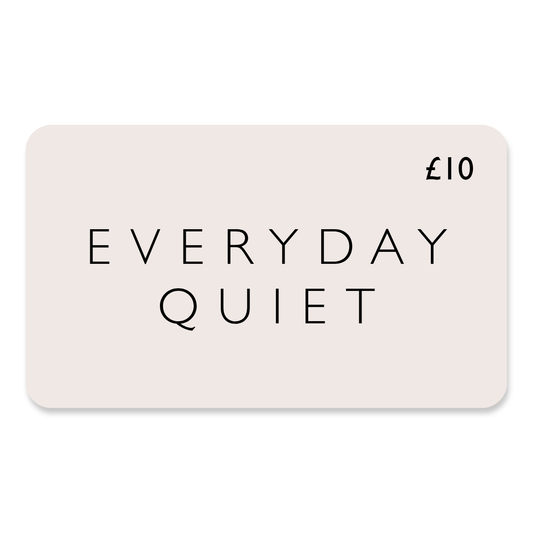 Everyday Quiet Gift Cards