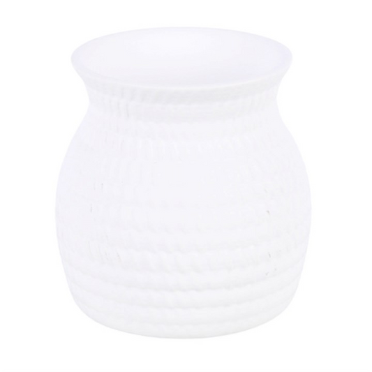 Woven Basket Effect Oil Burner and Wax Warmer