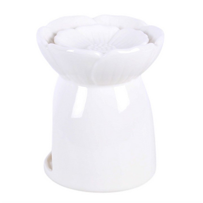 White Peony Oil Burner and Wax Warmer