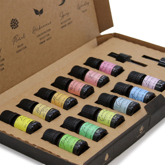 Starter Pack of Aromatherapy Essential Oils - Set of 12