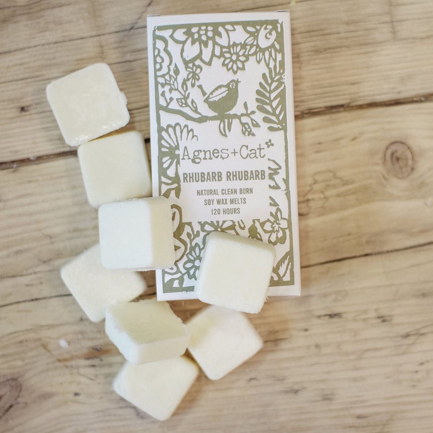 Soy Wax Melts - Rhubarb Rhubarb - Box of 8