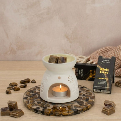 Soy Wax Melts - Tigereye Strength (Vanilla Sandalwood) 50g
