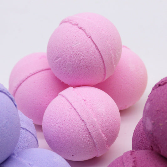 Essential Oil Bath Bomb - Frankincense & Rose - Single