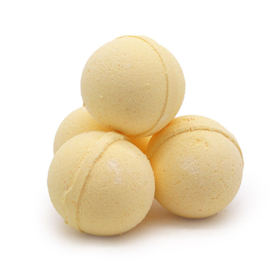 Essential Oil Bath Bomb - Chamomile & Grapefruit - Single