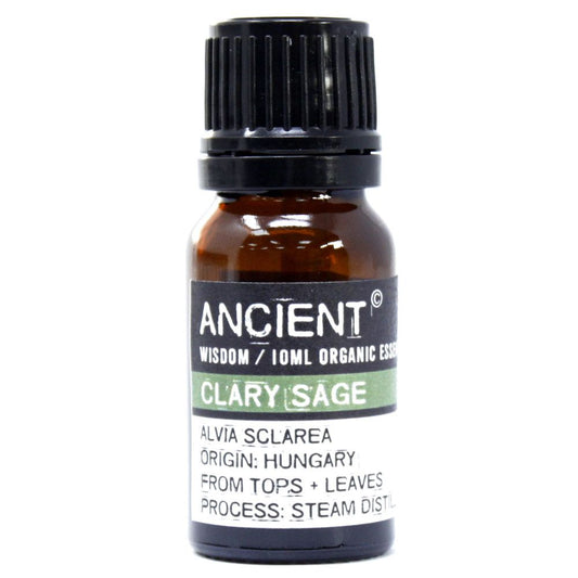 Clary Sage Organic Essential Oil - 10ml