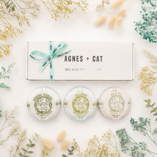 Agnes + Cat Berry & Fig Bath Fizzer Gift Set