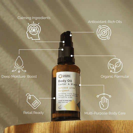 Organic Body Oil - Bergamot - 50ml