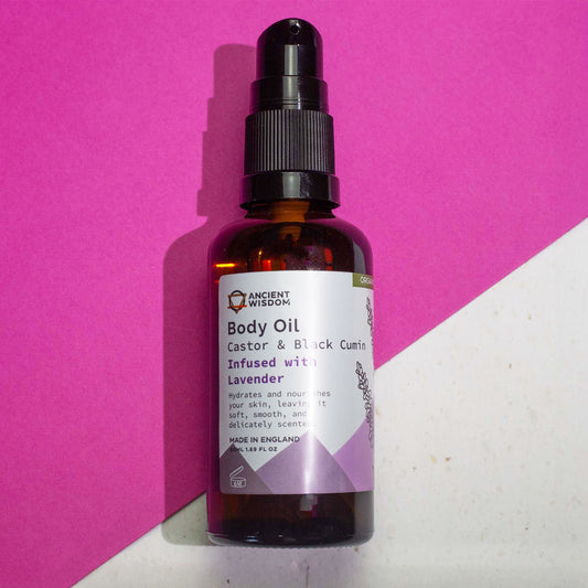 Organic Body Oil - Lavender - 50ml