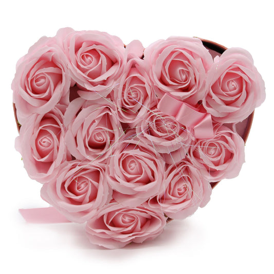 Soap Flower Gift Bouquet - 13 Pink Roses
