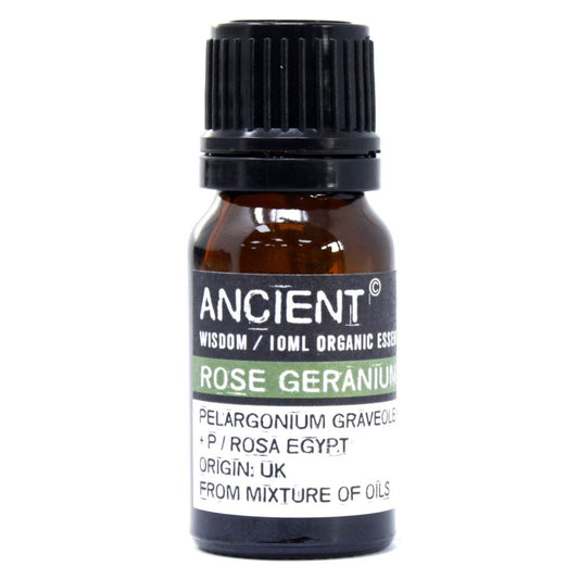 Rose Geranium Organic Essential Oil - 10ml