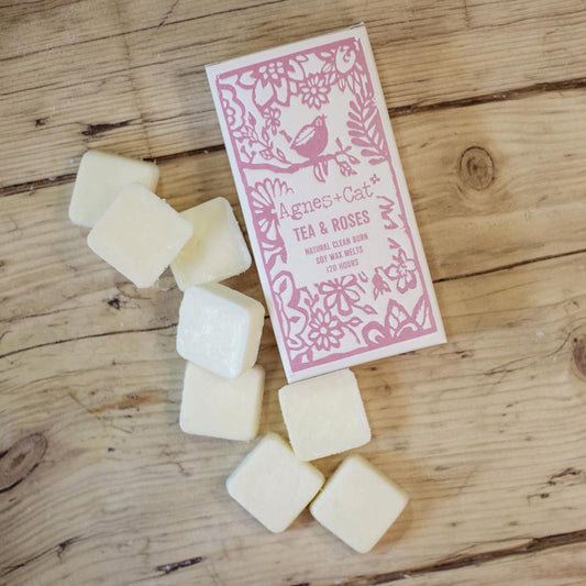 Soy Wax Melts - Tea & Roses - Box of 8