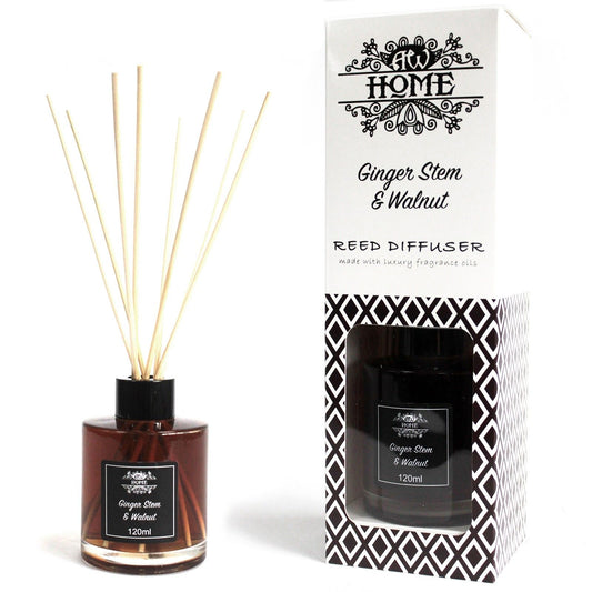 Ginger Stem & Walnut Reed Diffuser - 120ml