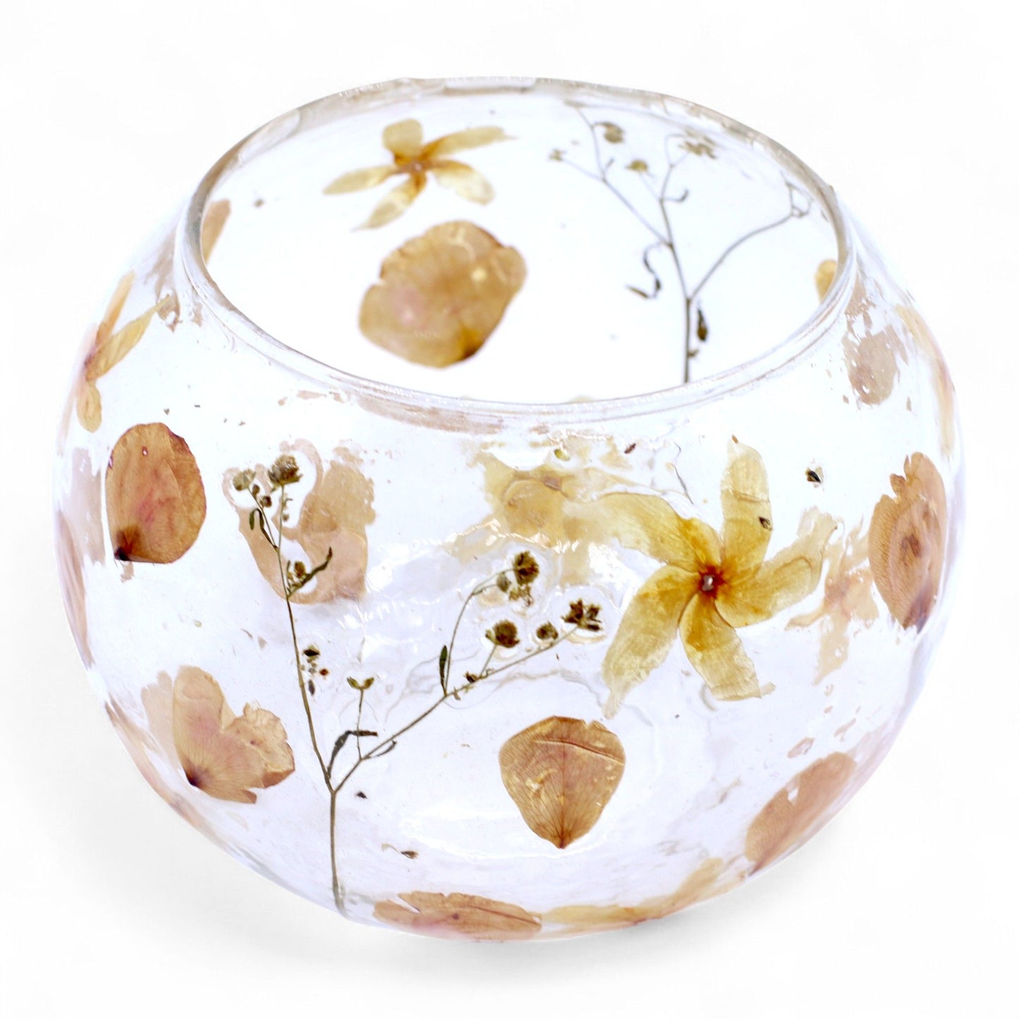 Large Bowl Candle Holder - Rosa