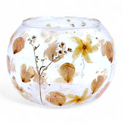 Large Bowl Candle Holder - Rosa