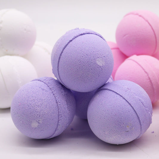 Essential Oil Bath Bomb - Clary Sage & Juniper - Single