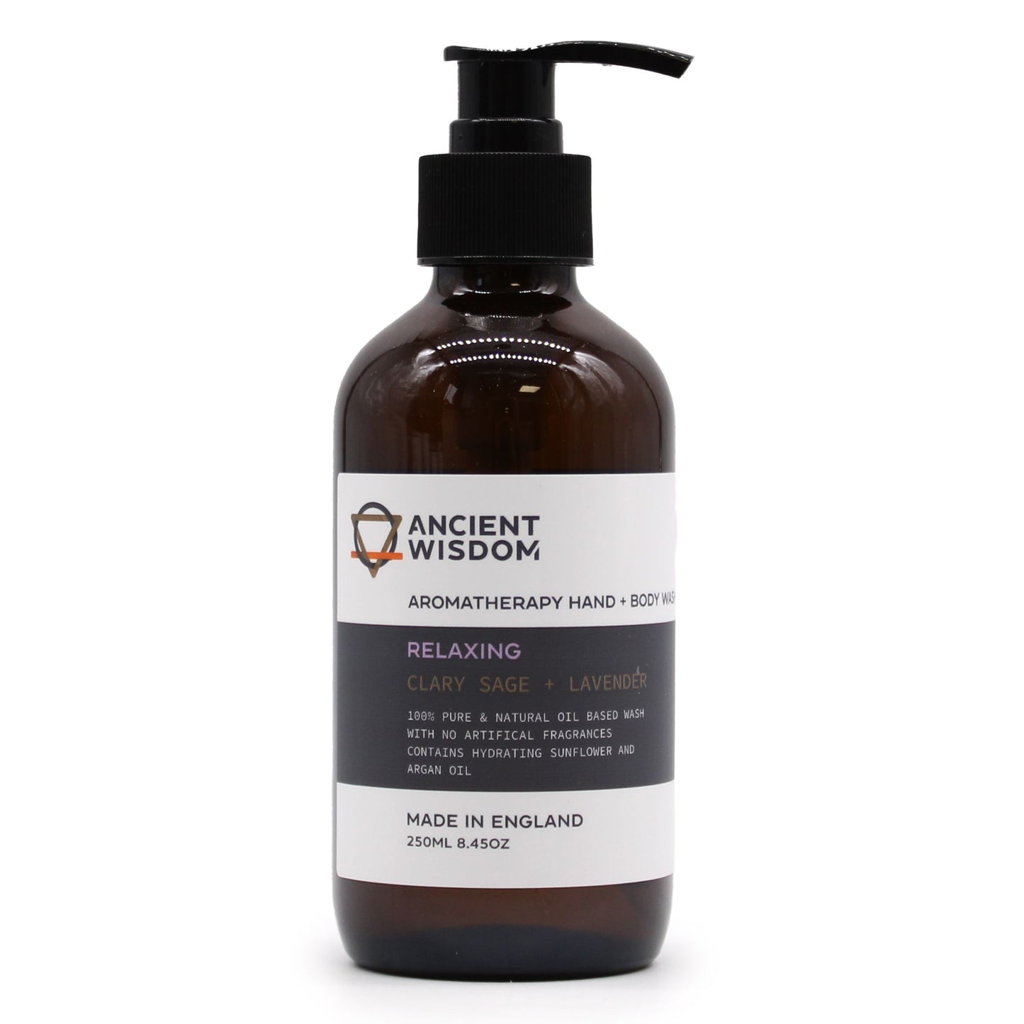 Clary Sage & Lavender Natural Hand & Body Wash - 250ml