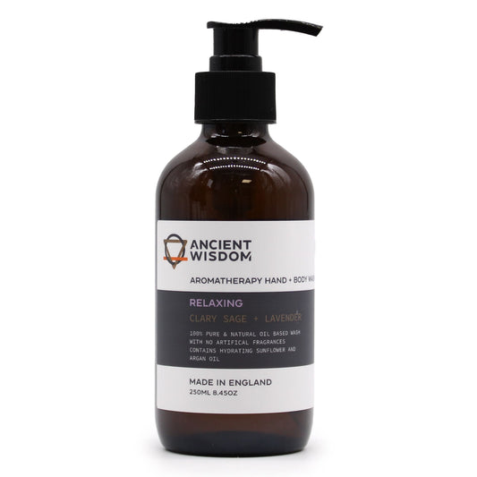 Clary Sage & Lavender Natural Hand & Body Wash - 250ml