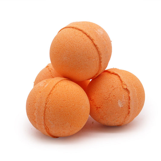 Essential Oil Bath Bomb - Lemongrass & Mandarin - Single