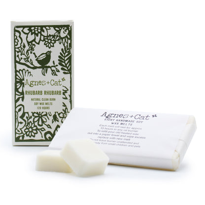 Soy Wax Melts - Rhubarb Rhubarb - Box of 8