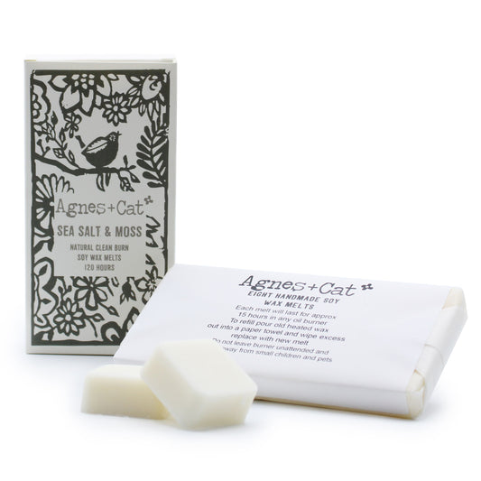 Soy Wax Melts - Sea Salt & Moss - Box of 8