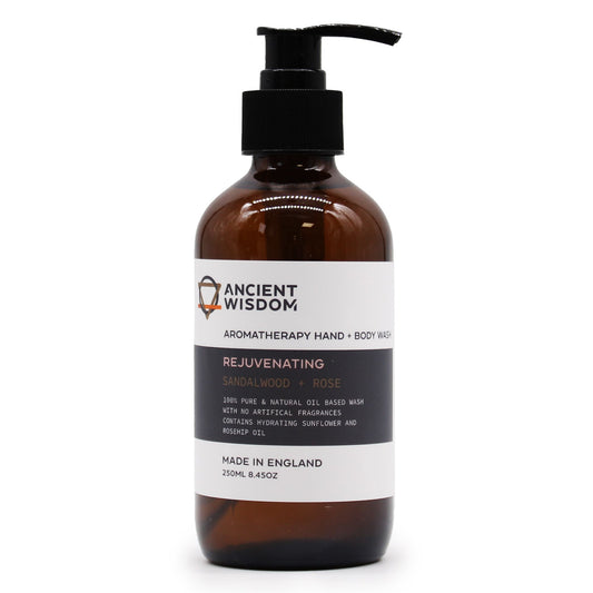 Sandalwood & Rose Hand & Body Wash - 250ml