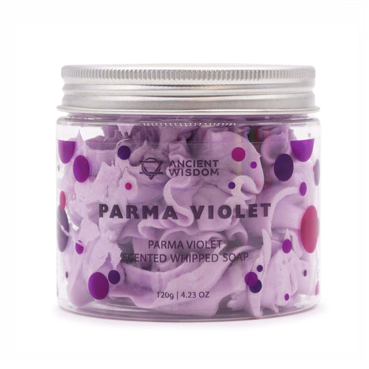 Parma Violet Luxury Whipped Soap 120g