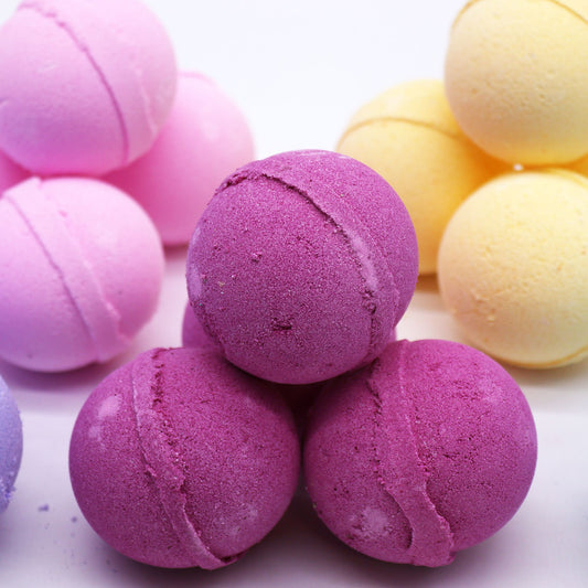 Essential Oil Bath Bomb - Ylang Ylang & Ginger - Single