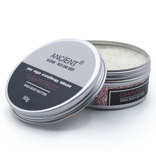 Aromatherapy Shea Body Butter - Grapefruit - 90g