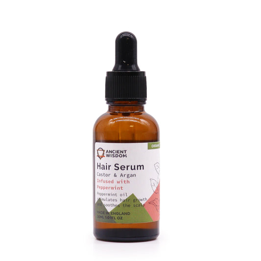 Organic Hair Serum - Peppermint - 30ml