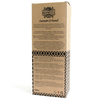 Lavender & Fennel Essential Oil Reed Diffuser - 200ml