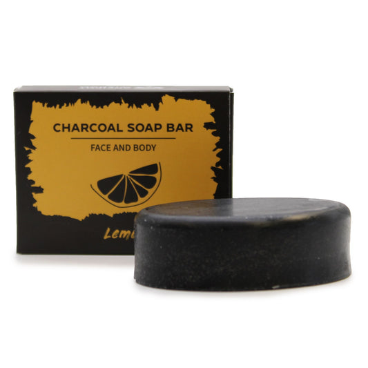 Charcoal Soap - Lemon - 85g