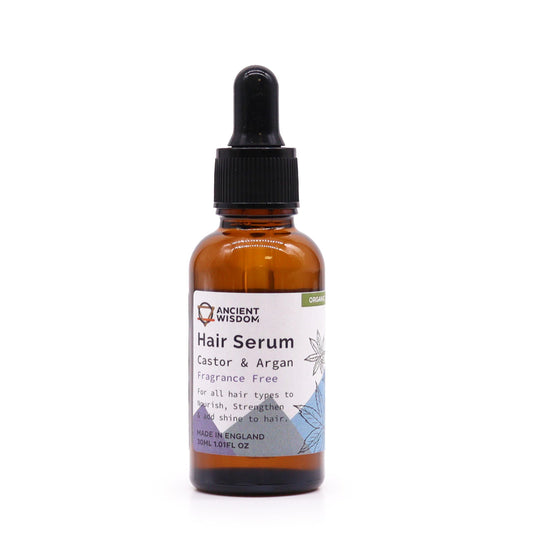 Organic Hair Serum - Unfragranced - 30ml