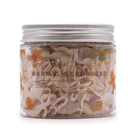 Warm Gingerbread Luxury Whipped Soap 120g