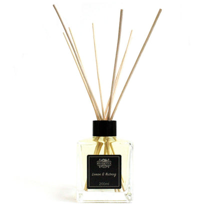 Lemon & Nutmeg Essential Oil Reed Diffuser - 200ml