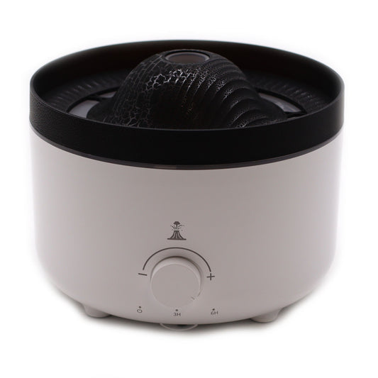 Large Volcano Effect Aroma Diffuser - Two Colours - Ultrasonic Aroma Night Light