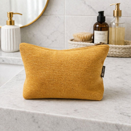 Marigold Loom Makeup & Toiletry Bag