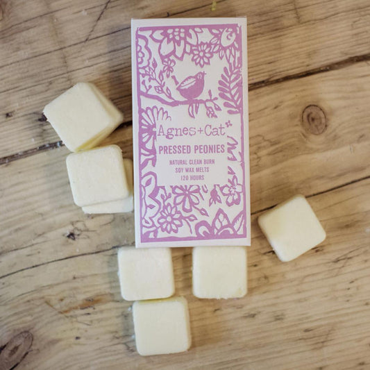 Soy Wax Melts - Pressed Peonies - Box of 8