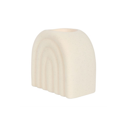 Cream Speckle Arch Oil Burner